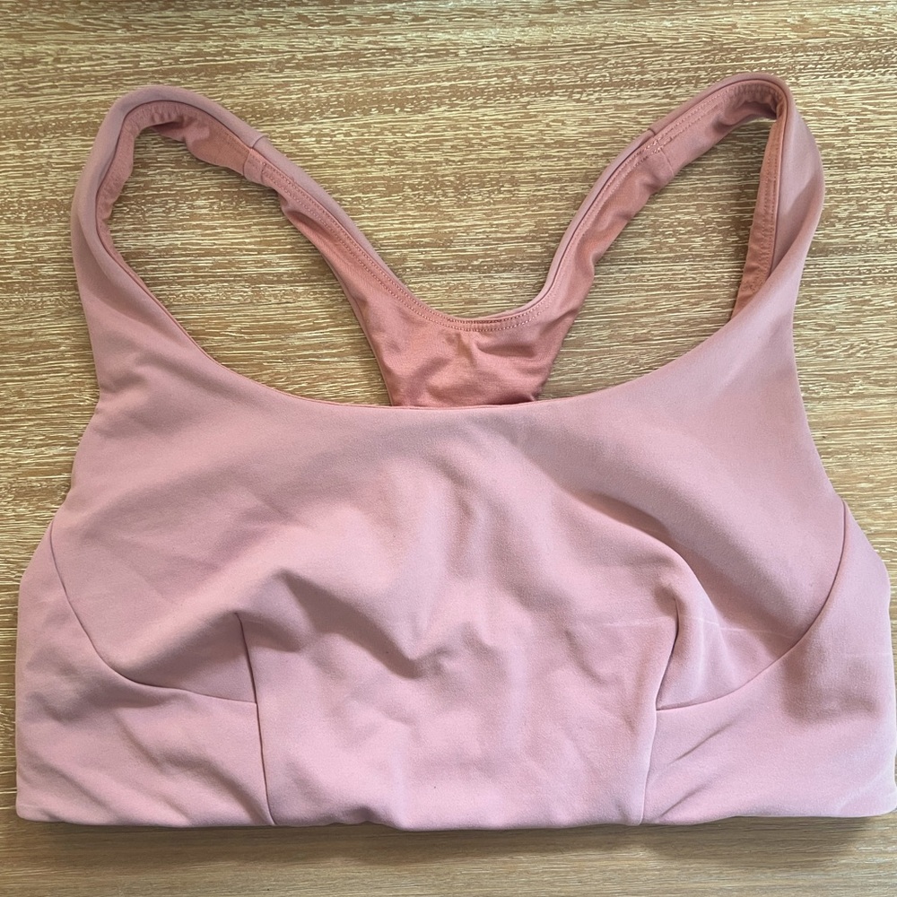 Lululemon Wunder Train Bra Size 8, Spiced Chai (coral)